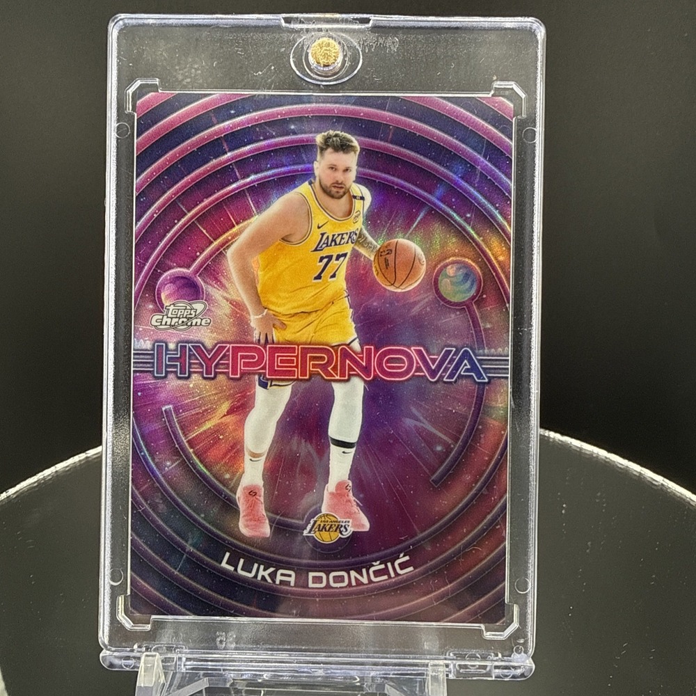 2025-26 Topps Cosmic Chrome Luka Doncic Hypernova SSP #HN-8 Lakers